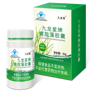 九龍星牌螺旋藻膠囊